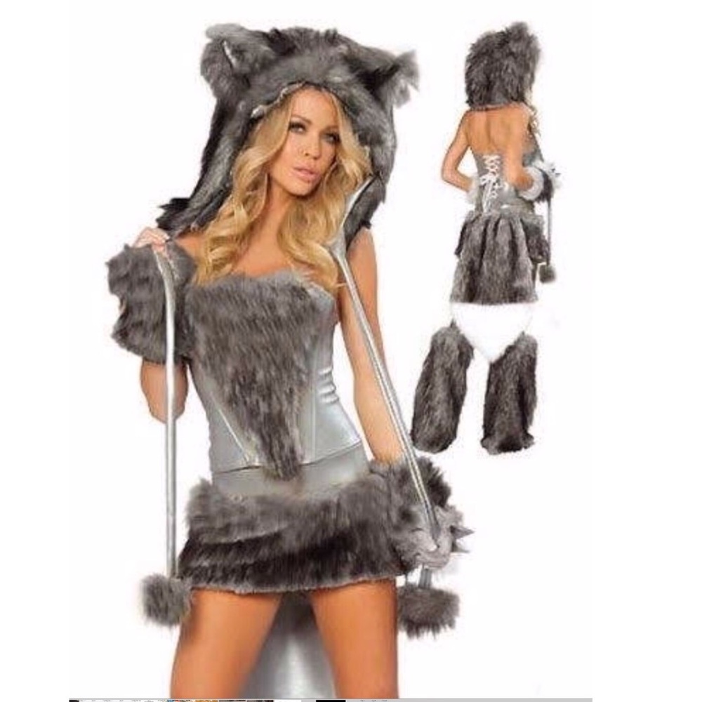 Sexy Wolf Costume Size S